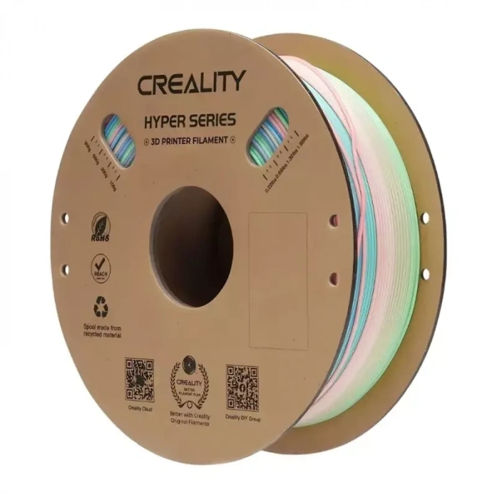 Creality Rainbow Wild Blossom Long Hyper PLA Filament 1.75 mm 1000gr