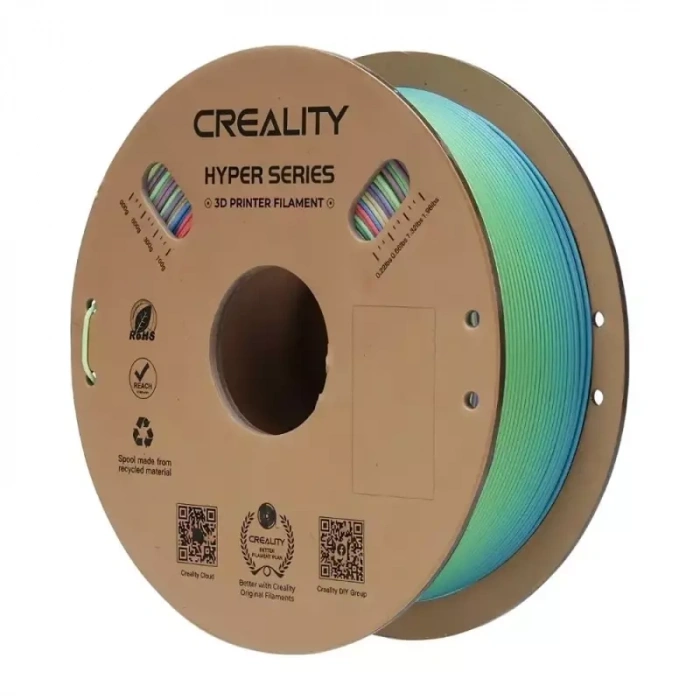 Creality Rainbow Wild Blossom Short Hyper PLA Filament 1.75 mm 1000gr