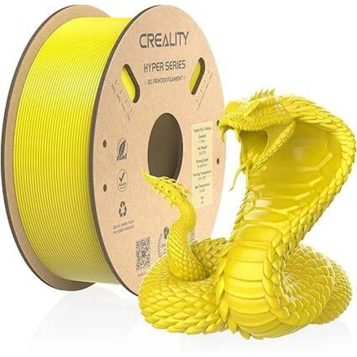 Creality Sarı Hyper PLA Filament 1.75 mm 1000gr