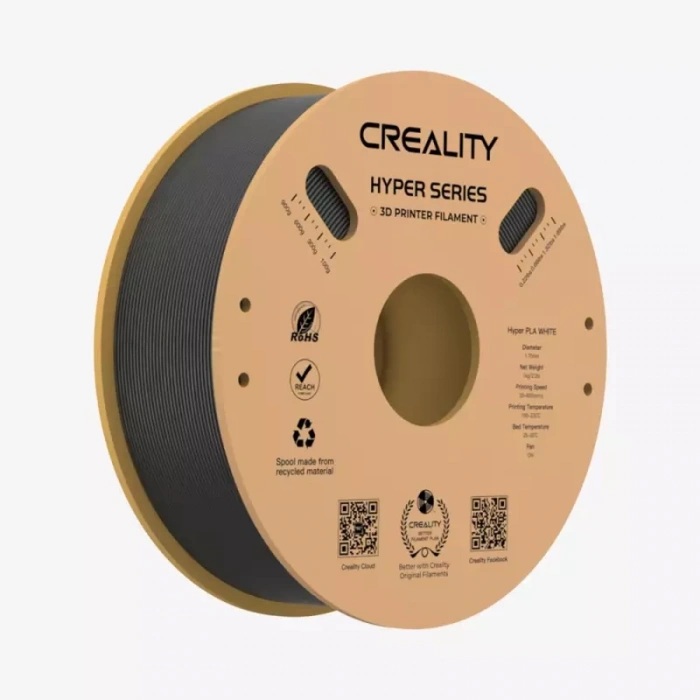 Creality Siyah Hyper PLA Filament 1.75 mm 1000gr