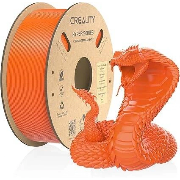 Creality Turuncu Hyper PLA Filament 1.75 mm 1000gr