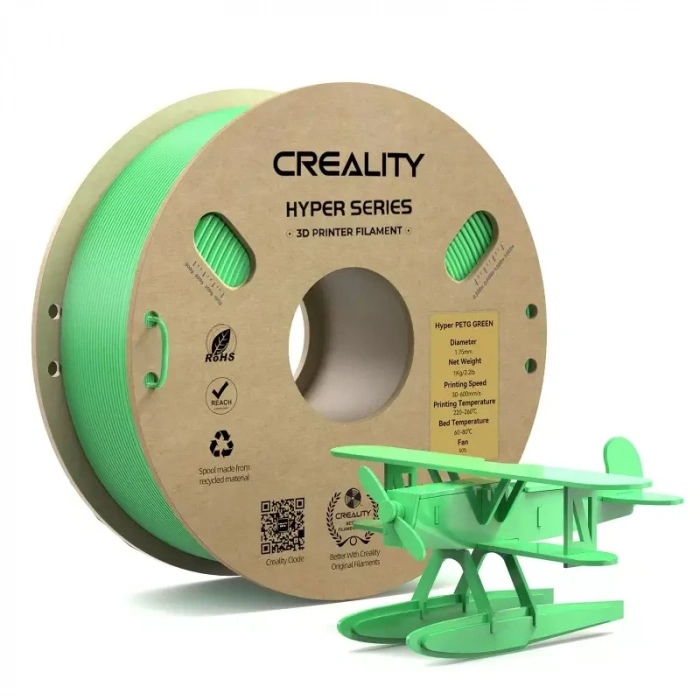 Creality Yeşil Hyper PETG Filament 1.75 mm 1000gr