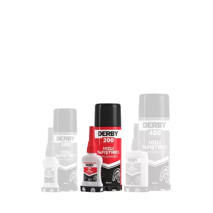 Derby Hızlı Yapıştırıcı - 200ml + 50ml
