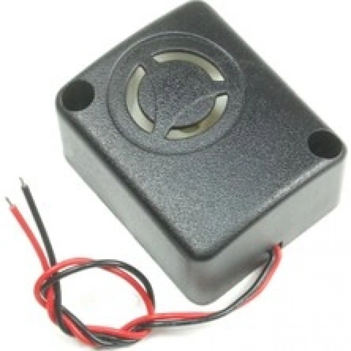Devreli Buzzer - 12V - 12mm - Siren ve Alarm Modülü