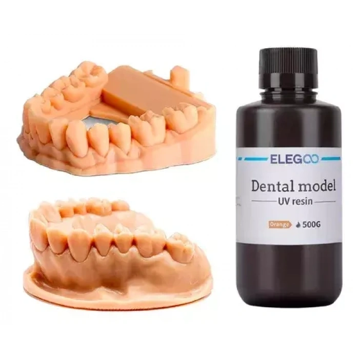 ELEGOO Dental Ortodontik UV Reçine Turuncu 0.5 Kg