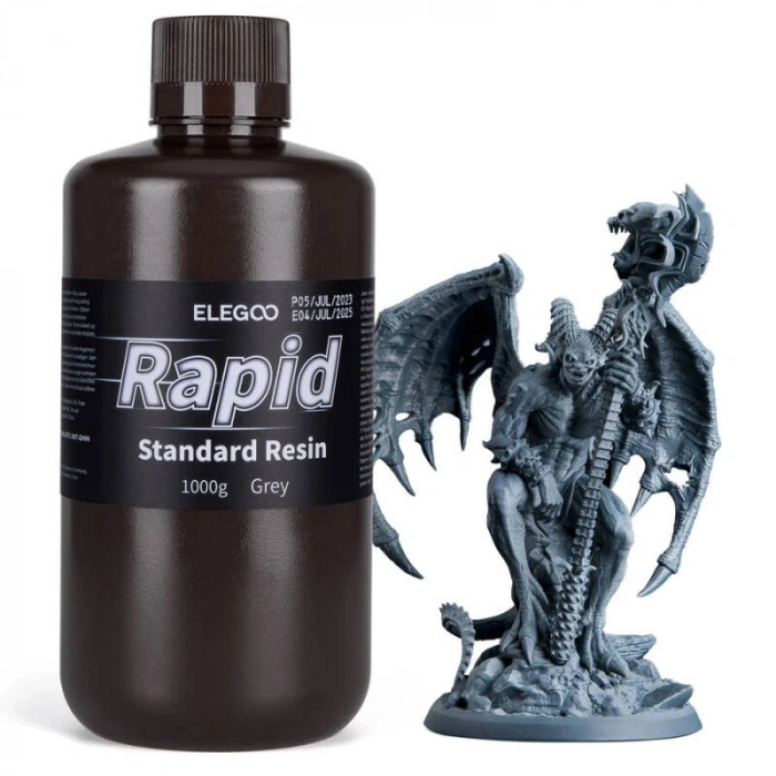 Elegoo Standart Rapid (Hızlı) Reçine Gri 1 Kg