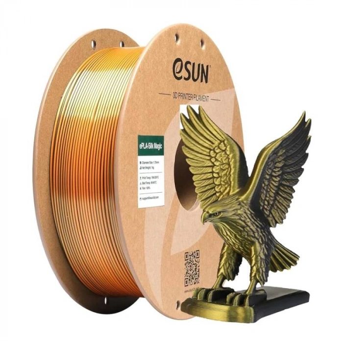 Esun Altın - Siyah ePLA-Silk Magic Filament 1.75 mm 1000gr