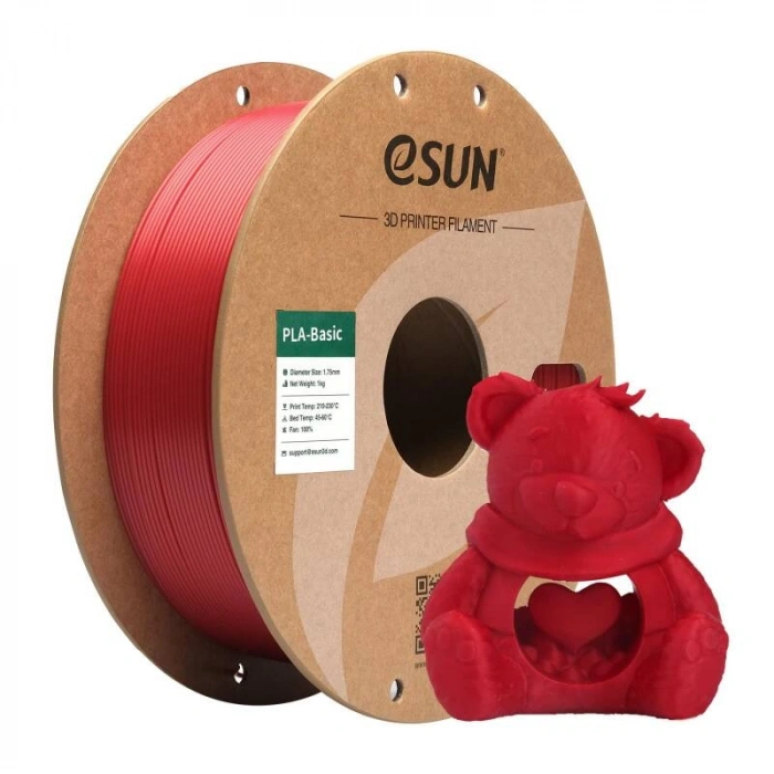 Esun Ateş Kırmızı PLA Basic Filament 1.75 mm 1000gr