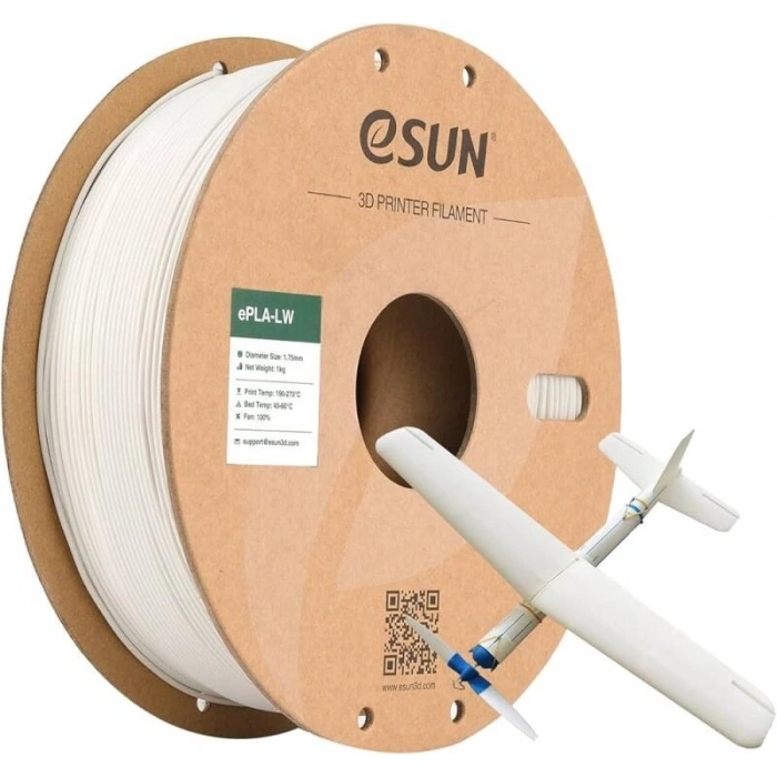 Esun Beyaz PLA-LW Filament 1.75 mm 1000gr