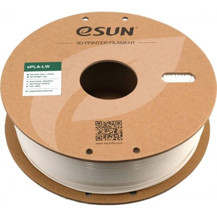 Esun Beyaz PLA-LW Filament 1.75 mm 1000gr