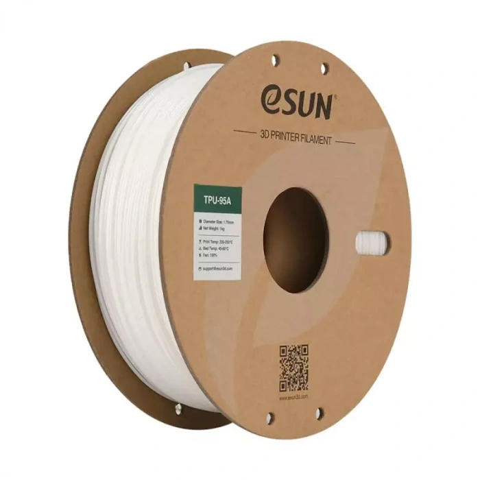 Esun Beyaz TPU-95A Filament 1.75 mm 1000gr