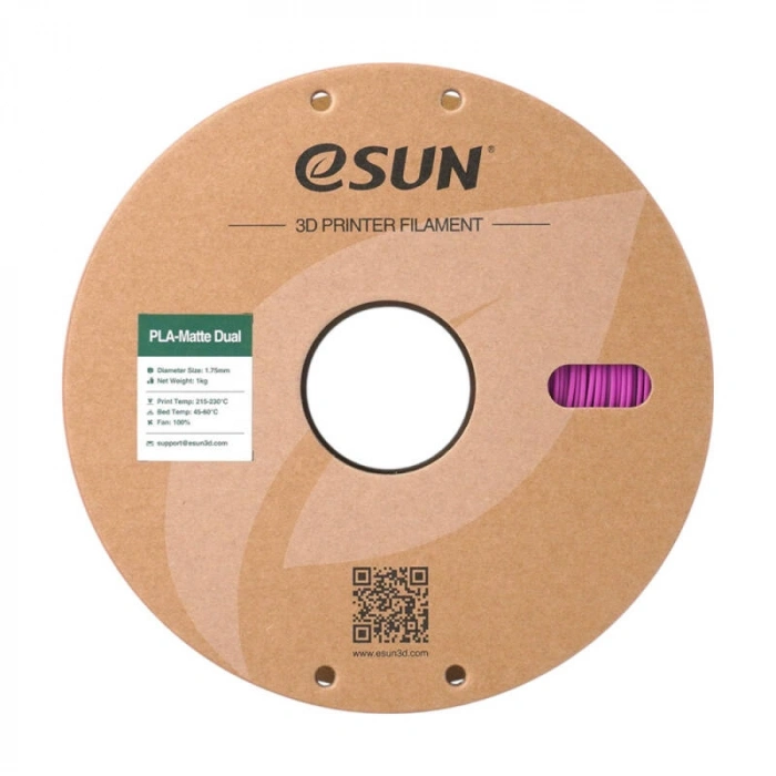 Esun Çift Renk Yeşil - Pembe PLA-Matte Filament 1.75 mm 1000gr