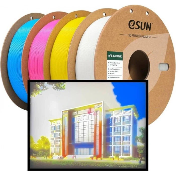 Esun CMYK PLA Plus Filament - 4lü Paket
