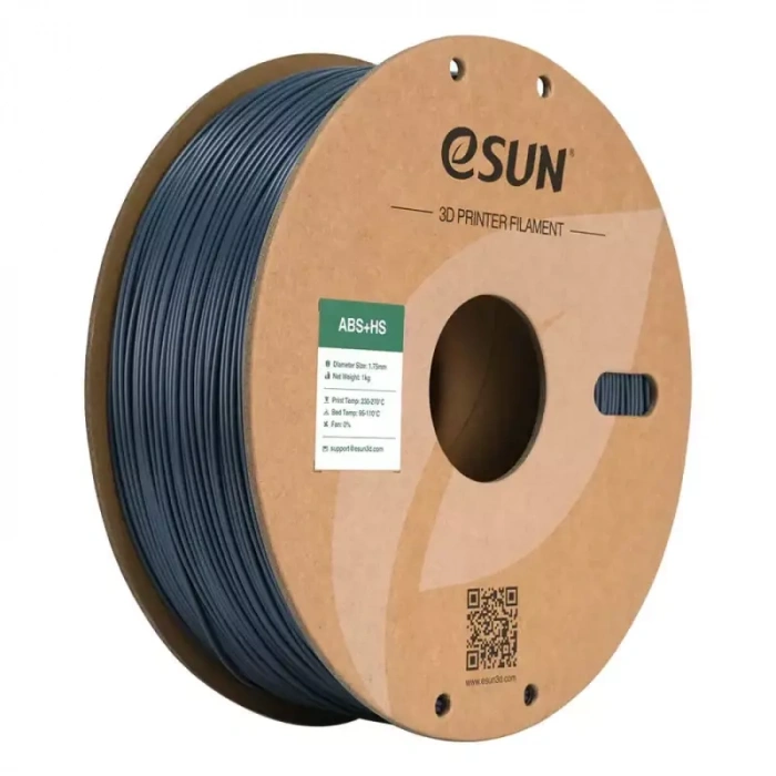 Esun Gri ABS+HS Filament 1.75 mm 1000gr