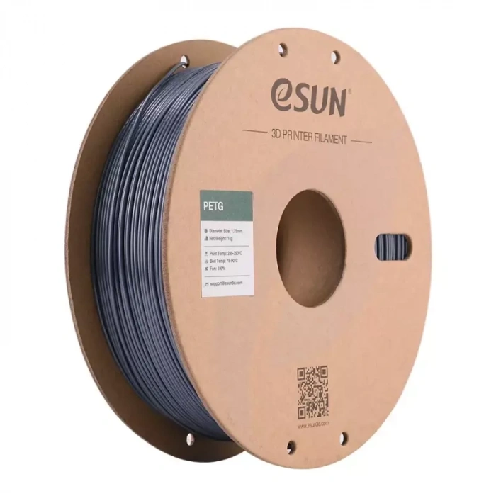 Esun Gri PETG Filament 1.75 mm 1000gr