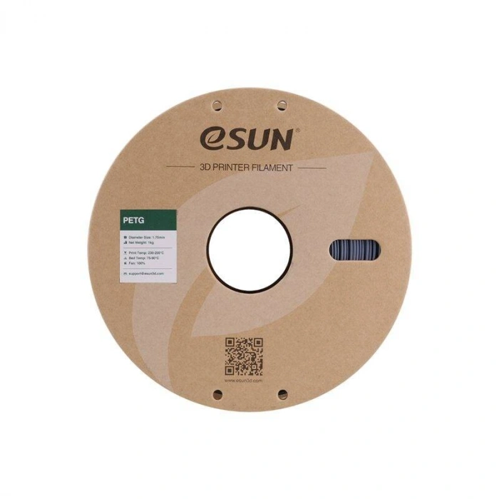Esun Gri PETG Filament 1.75 mm 1000gr