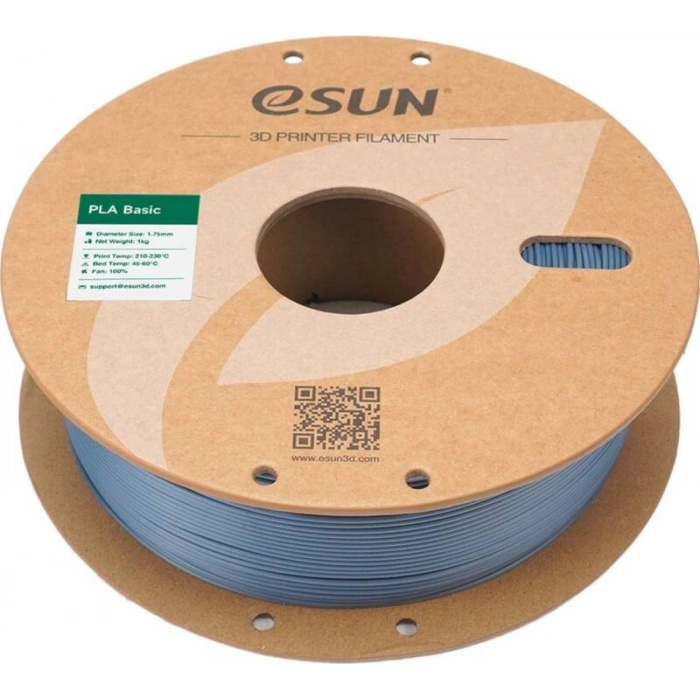 Esun Gri PLA Basic Filament 1.75 mm 1000gr