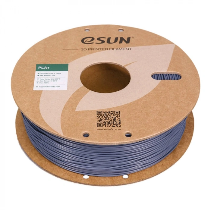Esun Gri PLA Plus Filament 1.75 mm 1000gr