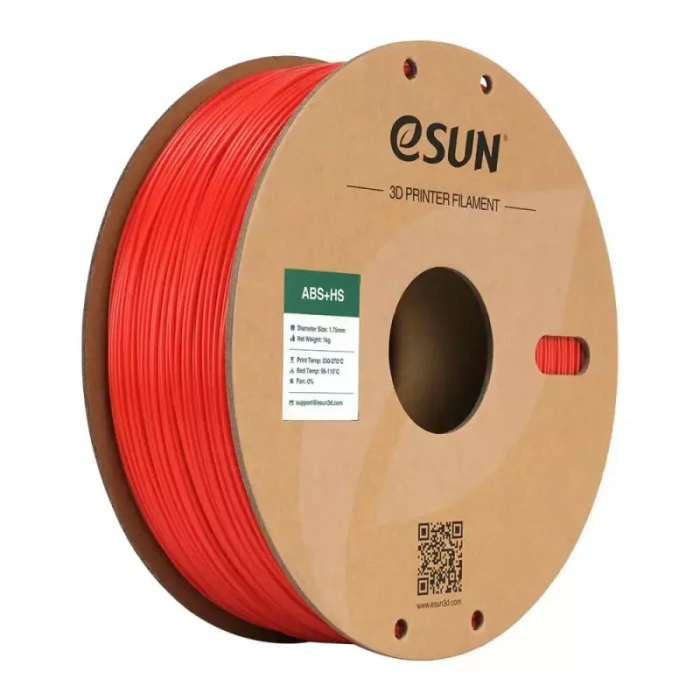 Esun Kırmızı ABS+HS Filament 1.75 mm 1000gr