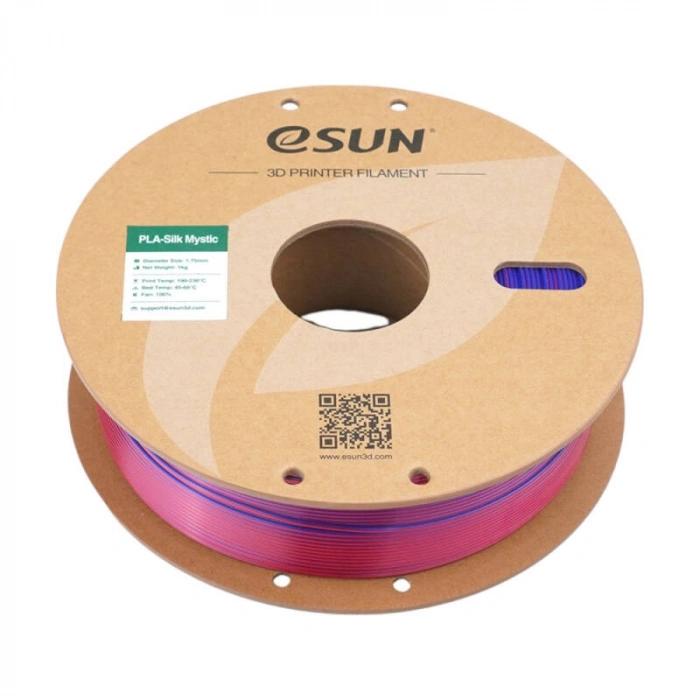 Esun Kırmızı - Mor - Mavi ePLA-Silk Mystic Filament 1.75 mm 1000gr