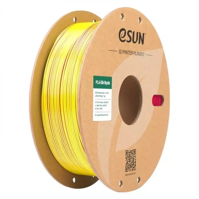Esun Kırmızı - Sarı - Mavi ePLA-Silk Mystic Filament 1.75 mm 1000gr