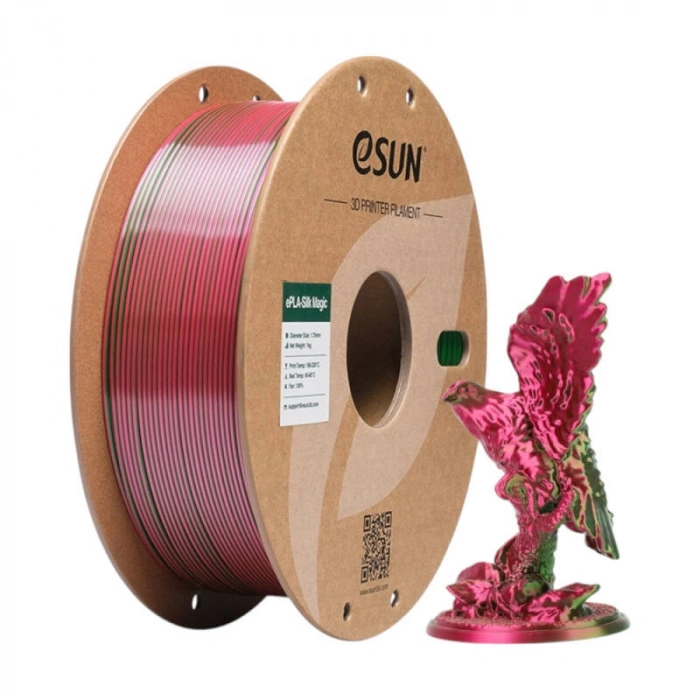 Esun Kırmızı - Yeşil ePLA-Silk Magic Filament 1.75 mm 1000gr