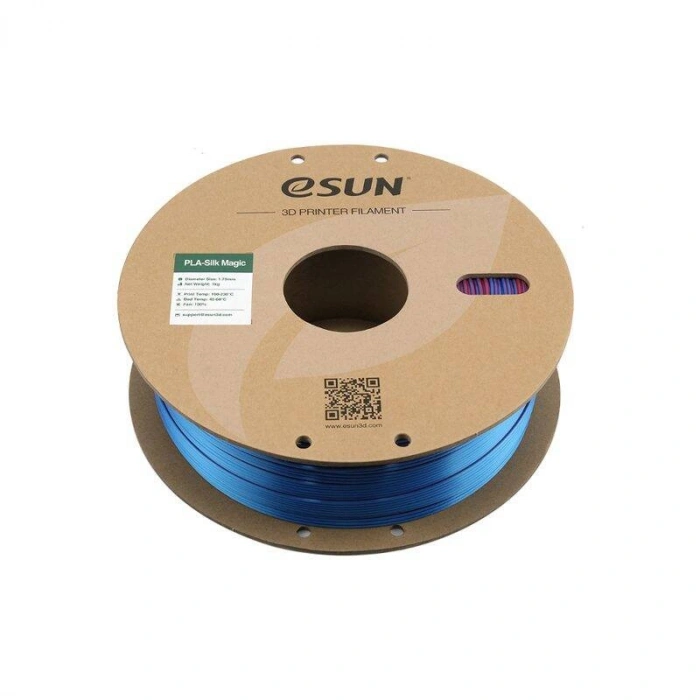 Esun Mavi - Kırmızı ePLA-Silk Magic Filament 1.75 mm 1000gr