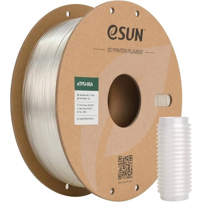 Esun Natural TPU-95A Filament 1.75 mm 1000gr