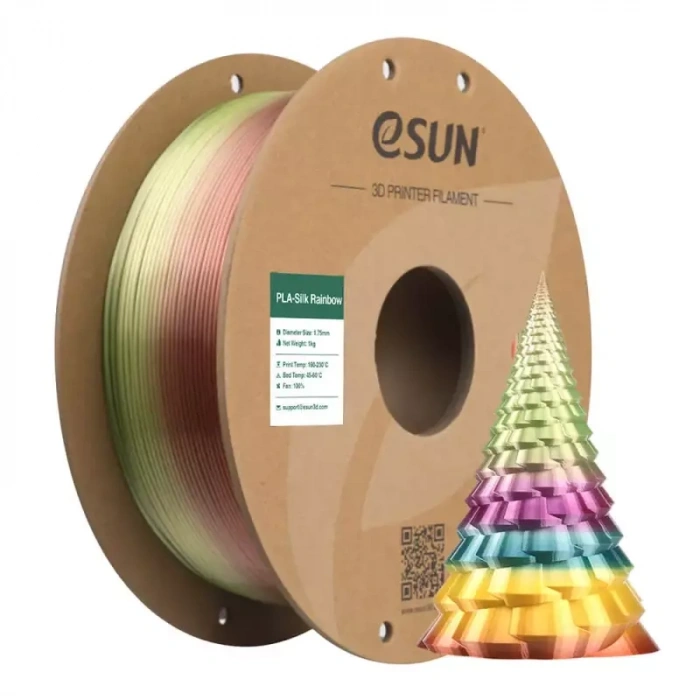 Esun Rainbow B ePLA-Silk Filament 1.75 mm 1000gr