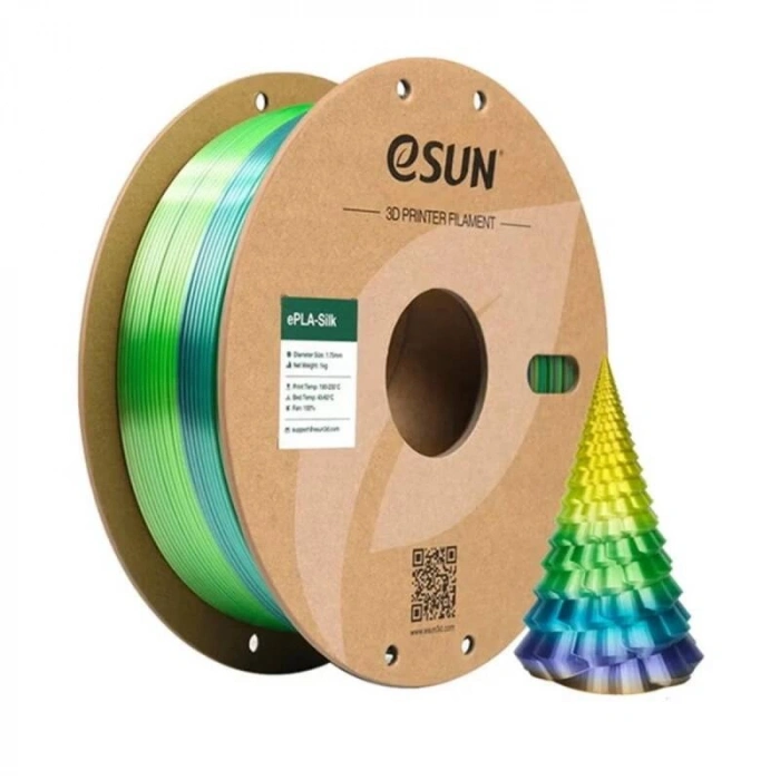 Esun Rainbow Forest ePLA-Silk Filament 1.75 mm 1000gr