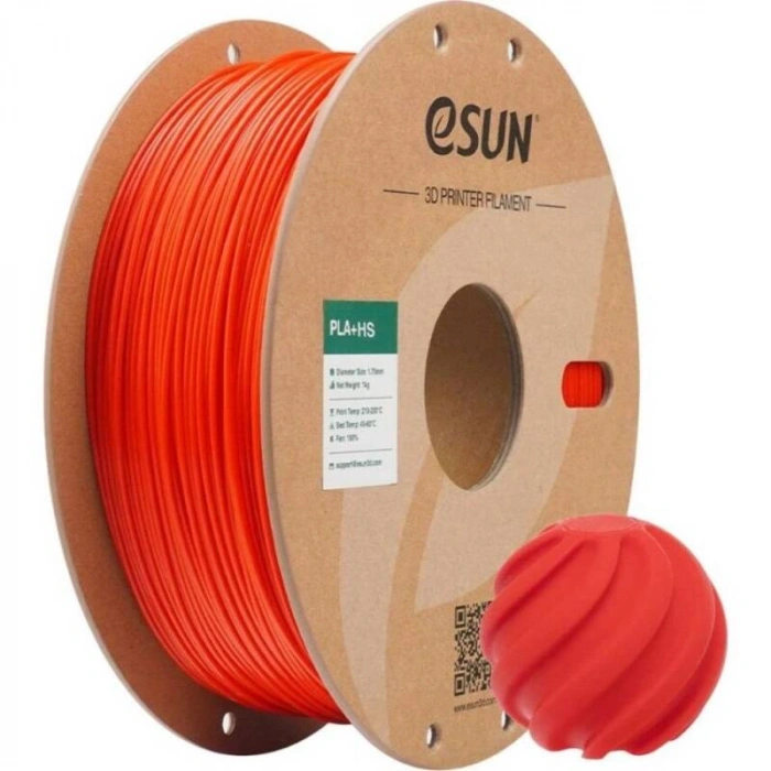 Esun RGB Kırmızı PLA+HS Filament 1.75 mm 1000gr