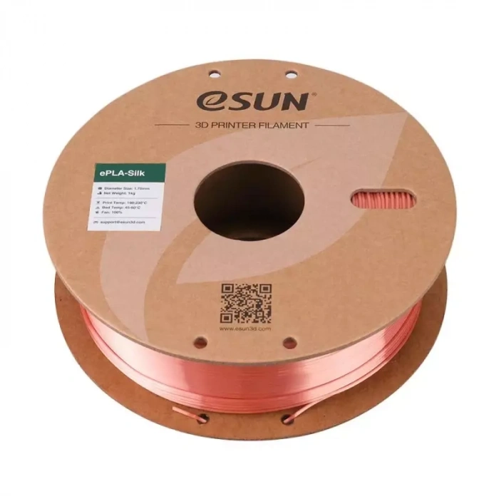 Esun Rose Gold Metalik ePLA-Silk Filament 1.75 mm 1000gr