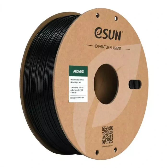 Esun Siyah ABS+HS Filament 1.75 mm 1000gr