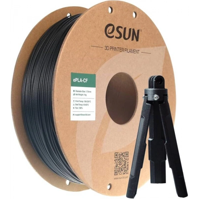 Esun Siyah ePLA-CF Filament 1.75 mm 1000gr