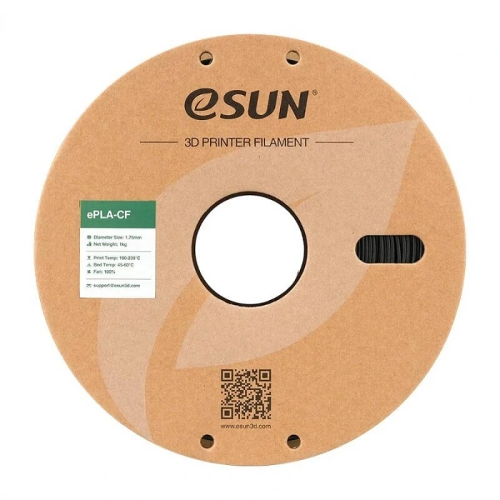 Esun Siyah ePLA-CF Filament 1.75 mm 1000gr