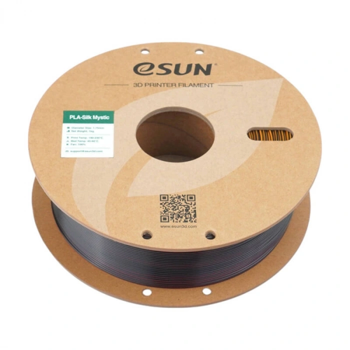 Esun Siyah - Kırmızı - Altın ePLA-Silk Mystic Filament 1.75 mm 1000gr