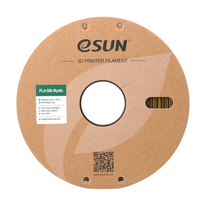 Esun Siyah - Kırmızı - Altın ePLA-Silk Mystic Filament 1.75 mm 1000gr