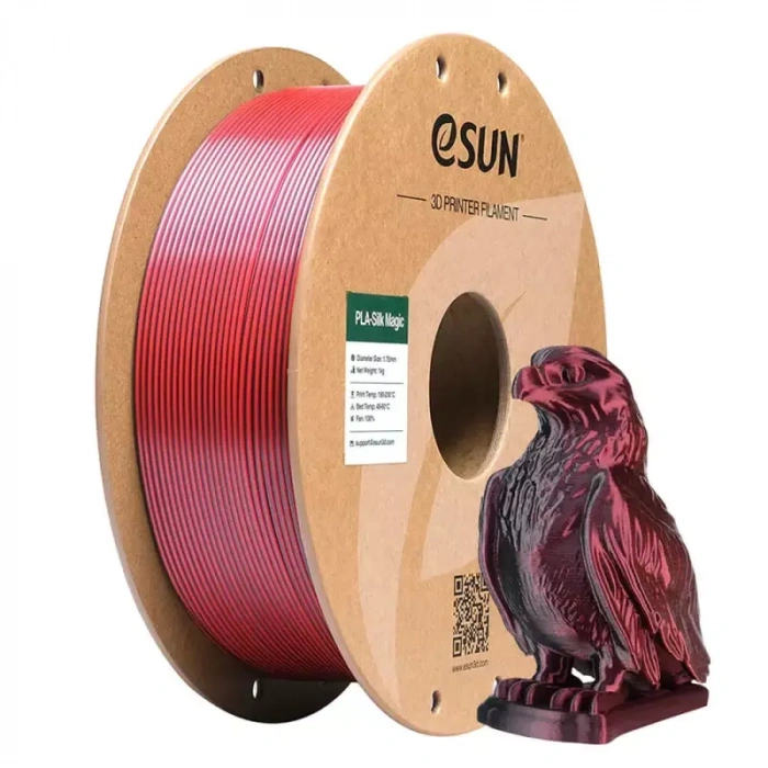 Esun Siyah - Kırmızı ePLA-Silk Magic Filament 1.75 mm 1000gr