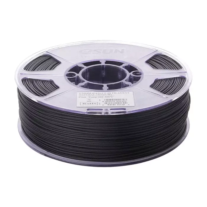 Esun Siyah PA-12 Nylon Filament 1.75 mm 1000gr