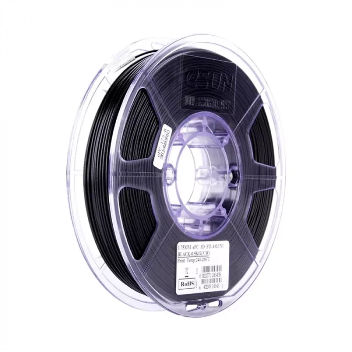 Esun Siyah PC Filament 1.75 mm 500gr