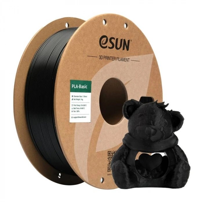 Esun Siyah PLA Basic Filament 1.75 mm 1000gr