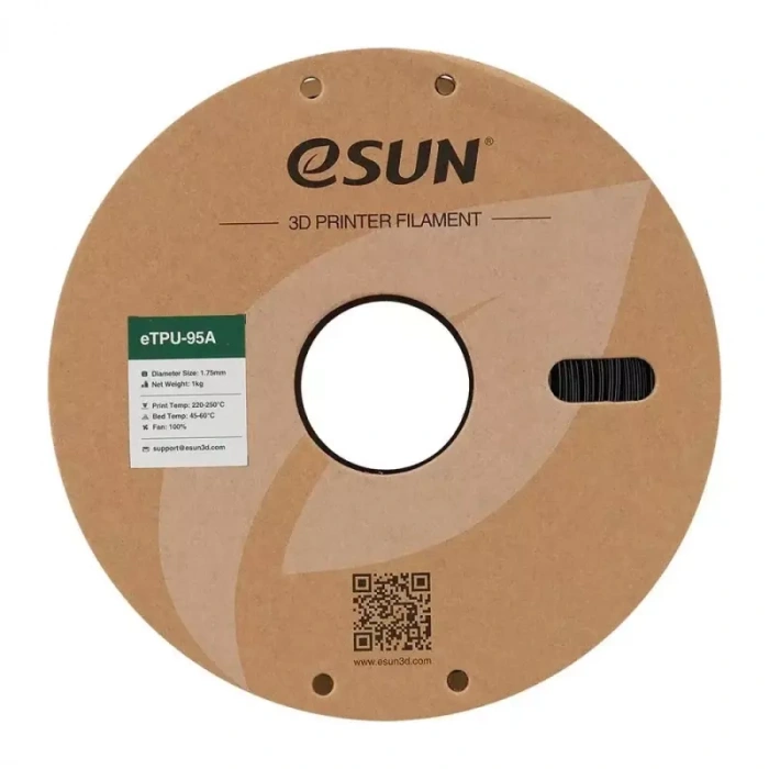 Esun Siyah TPU-95A Filament 1.75 mm 1000gr