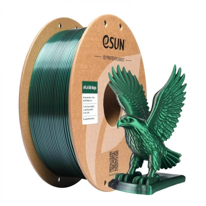Esun Siyah - Yeşil ePLA-Silk Magic Filament 1.75 mm 1000gr