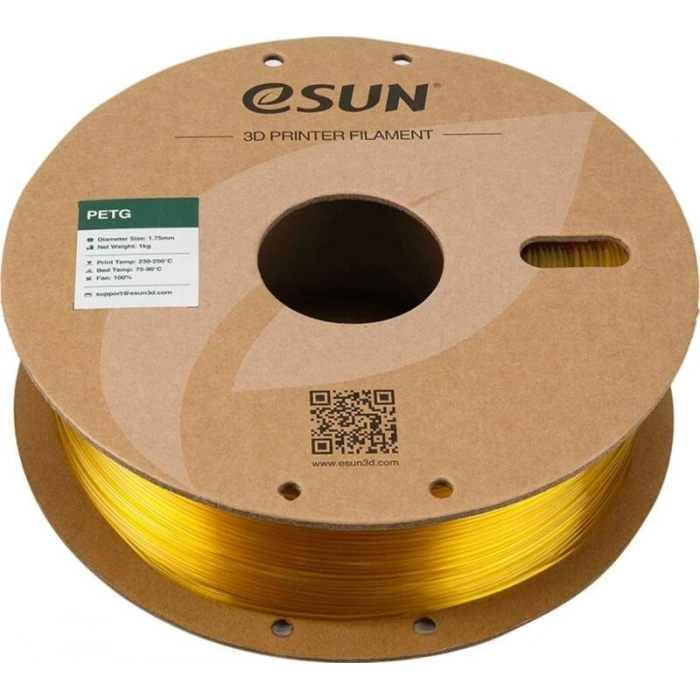 Esun Translucent Sarı PETG Filament 1.75 mm 1000gr