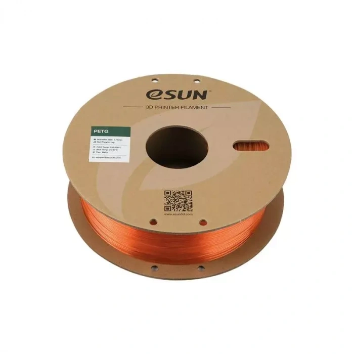 Esun Translucent Turuncu PETG Filament 1.75 mm 1000gr