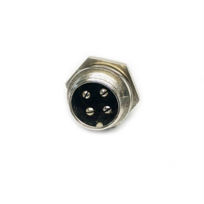 GX-16 4lü Erkek Mike Konnektör