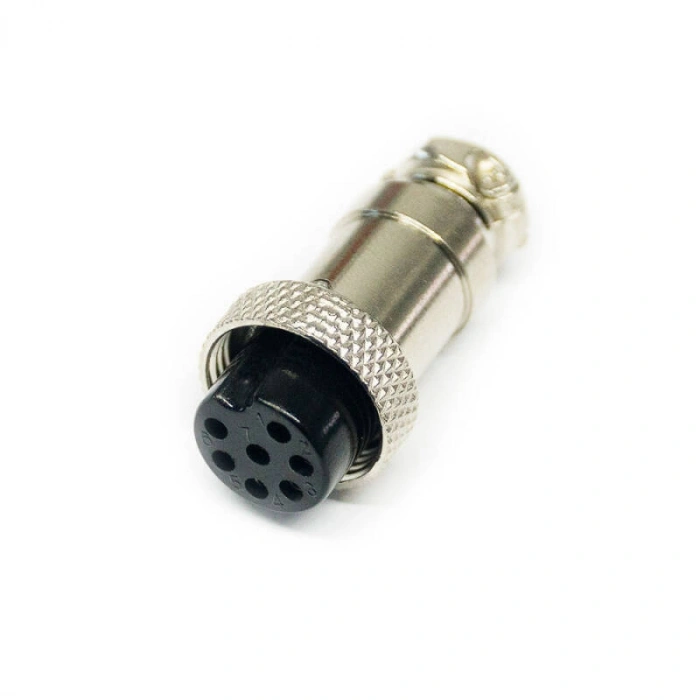 GX-16 7li Dişi Mike Konnektör