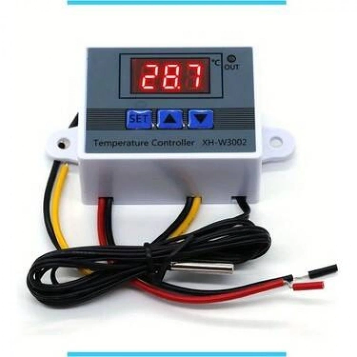 HW-735 Zaman Ayarlı Dijital Termostat - 220VAC - 1500W