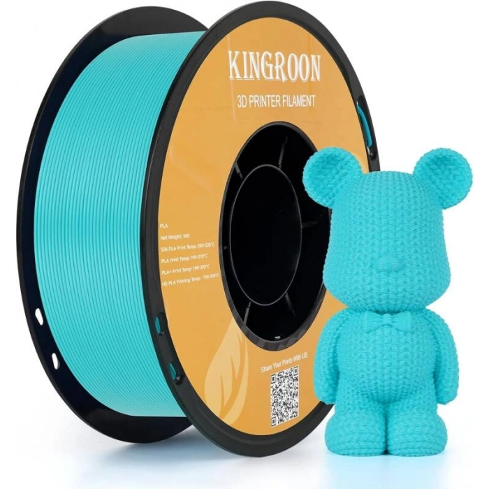 Kingroon Açık Mavi PLA Filament 1.75 mm 1000gr