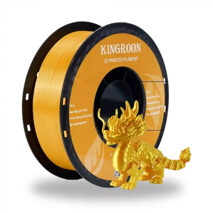 Kingroon Altın PLA Silk Filament 1.75 mm 1000gr